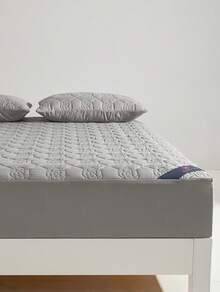 2/3pcs Waterproof Mattress Protector All-Season, Soft And Comfortable 3-Piece Fitted Sheet Set, Breathable And Noise-Free, Single/Double Beds, Suitable For Bedrooms, Guest Rooms, Schools, And Hotels. - 墨綠色 - 查看 6