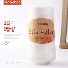 10,5 oz (300 g) #7 Fil à tricoter léger et respirant pour l'été, texture fine, professionnel pour les pulls faits main, manches courtes, qualité premium - 1 pièce - Voir 12