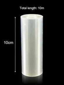 8cm/6cm/10cm/12cm/16cm Reusable Acetate Fiber Cake Collar, Transparent Acetate Fiber Roll, Suitable For Cakes, Chocolate Mousse Cakes, Dessert Rings (10m) - Multicolor - View 11