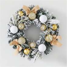 30cm Spring Wreath For Front Door Artificial Summer Wreaths Flower Garland For Front Door Outside Wall Window Decor Party Home Entrance Wreath Flowers Gifts Creative Artificial Garland Hanging Pendants Wedding Decoration Home Party Decor Farmhouse Holiday Decor