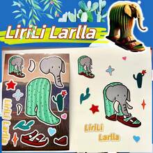 儿童卡通贴纸人物、剪贴簿、日记等 DIY 装饰材料。 - 彩色 - 查看 6