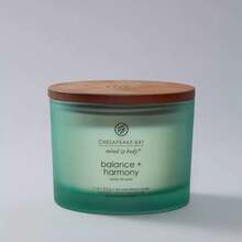 Candle Mind And Body Frosted Glass Lidded Jar Candle