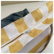 Torby plażowe dla kobiet, duża wodoodporna torba plażowa z zamkiem błyskawicznym, wodoodporna torba na basen, odporna na piasek, duża torba