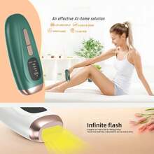 PAKISS Mini Freezing Home Ipl Hair Removal Laser Epilator Handset Machine Ipl Hair Removal - FY502-green - View 6