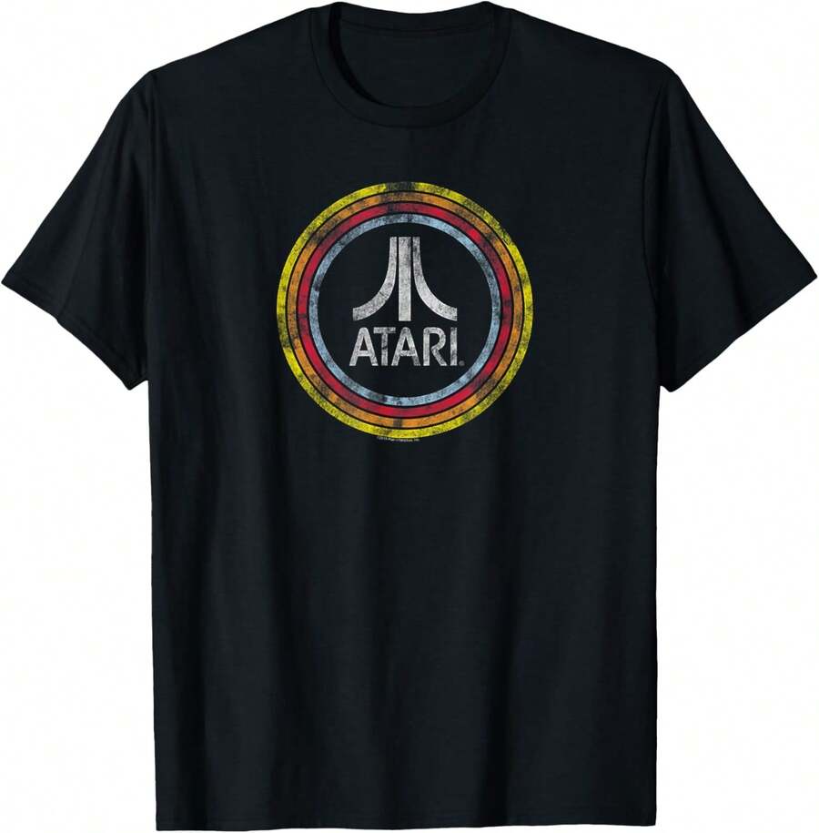 Camiseta impresa con logo desgastado vintage Ripple Junction x - Negro - Ver 1