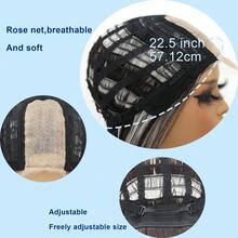 26 Inches Ombre White To Black Color Long Wavy Wig 4x1 Frontal Wigs Piano Color Hair Wig Loose Wave Glueless Lace Wig Body Wave Synthetic Heat Resistant Fiber Hair Wig 4*1 HD Transparent Lace Front Wig White Mixed Black Hairpiece Closure Wigs For Everyday Parties Wear Christmas Holiday Dress - 間色 - 查看 6