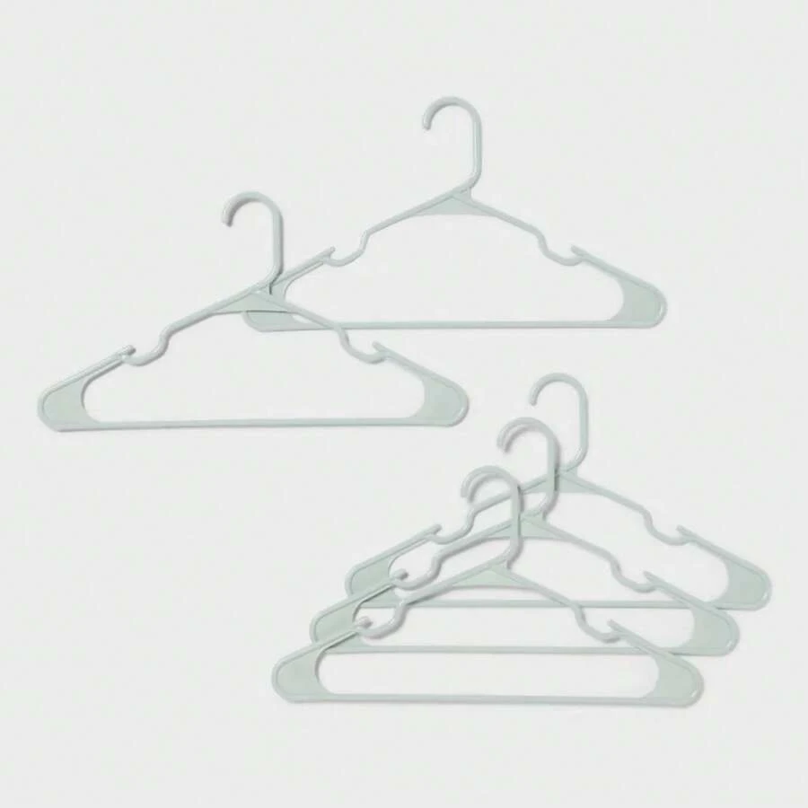 18pk Hangers Mindful Mint - Room Essentials: Plastic Clothes Hangers Shirts, Dresses, Tops, Adult Use - 1 - Xem 1
