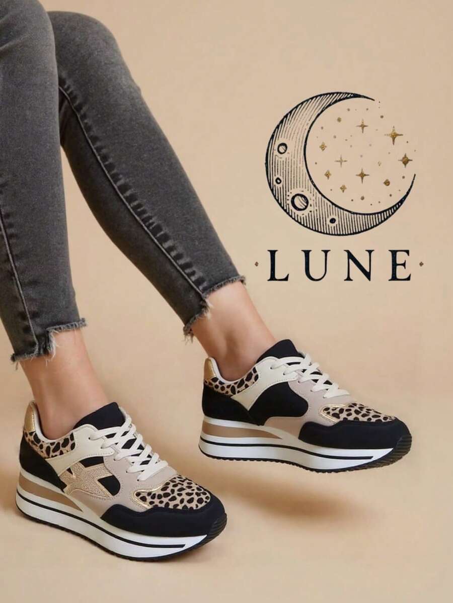 Fashion Versatile Casual Simple Platform Sports Sneakers