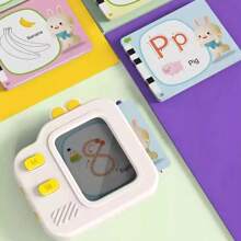 Tarjetas didácticas parlantes con actividades de escritura, trazado, dibujo y juegos de conteo, actividades de aprendizaje interactivo para niños de 3 a 5 años