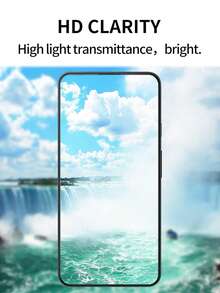 3pcs Tempered Glass Back Cover Screen Protector, Compatible With 15-Inch And 6.1-Inch Devices [9H Hardness]. High-Definition Tempered Glass Back Film, Scratch-Resistant, Easy Installation, Crystal Clear, Suitable For Most Screen Protectors. Perfect Birthday Gift For Family And Friends. Practical Phone Accessory With Waterproof, Shockproof, Anti-Drop, Anti-Fingerprint And Full Coverage Design. - Clear - View 4
