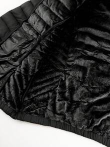 Risissida Women's Minimalist Outdoor Jacket, Suitable For Autumn, With Hood And Pockets, Suitable For Commuting And Casual Wear, Women's Winter Coat - màu đen - Xem 7