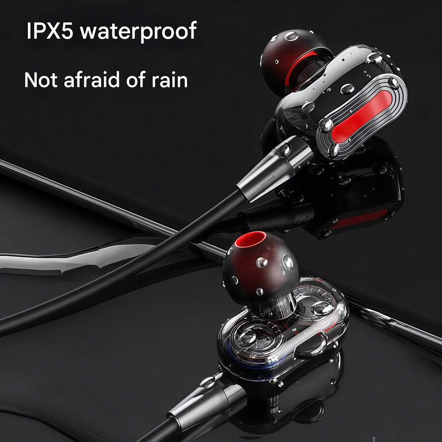 Lenovo Tai nghe Bluetooth không dây HE05pro, thời lượng pin cực dài, tính di động từ tính, móc tai thích ứng, tương thích với nhiều thiết bị, thân thiện với da và mềm mại khi đeo, chất lượng âm thanh độ nét cao, sự lựa chọn toàn diện cho thể thao và đi làm - màu đen - Xem 1