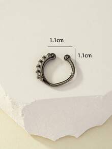 1 件女士精致几何简约鼻夹，朋克/嘻哈风格派对饰品 - 鼻夾 - 查看 11