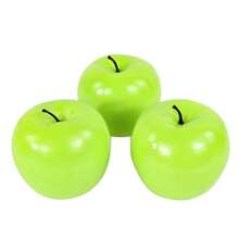 3/8 件混色塑料仿真水果，适用于家居装饰、派对、圣诞节、万圣节、圣帕特里克节、复活节、感恩节、夏季、聚会、各种房间类型