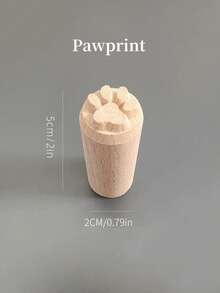 1pc Artistic Wooden Carved Stamp, For Ceramics & Clay, Sturdy Woodcarving Stamp, For Creative Patterns, Durable Clay Stamp Tool, For Handmaking & DIY Projects,Back To School,School Supplies - Multicolor - View 16