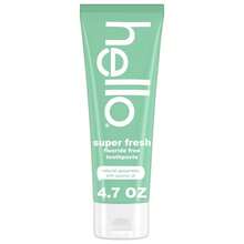 Hello Fresh Fluoride Free Toothpaste - Natural Spearmint - 4.7oz - 1 - 查看 1