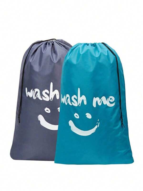 Wash Me Travel Laundry Bag, Dirty Clothes Organizer,Easy Fit A Laundry Hamper Or Basket, Laundry Bags, EXTRA LARGE, Large Enough To Hold 4 Loads Of Laundry, Machine Washable, Dorm Room Essentials