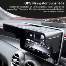 内饰配件显示屏遮阳板 GPS 防眩光保护罩 汽车 GPS 导航遮阳板 7-12 英寸汽车配件