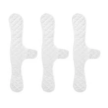 3PCS/5PCS Upgrade Cotton Bra Liners, Under Breast Sweat Absorber Pads, 10X Odor Control Moisture-Wicking Absorbent Skinfold Separators Inserts Protectors For Underarms Underboob Postpartum
