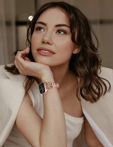 Smart Watch Strap - Pink/Rose Gold - View 5