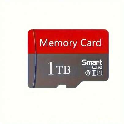 512GB 1TB Ultra Fast SDCC Card, Suitable For Cameras, Drones, And Smartphones - Reliable Performance, Durable, Compatible With SDHC/DXC Devices, Perfect For 4K High-Definition Photos And Videos, Multimedia Recording | Stylish Design | Safe Fit Design