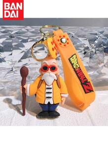 bandai Llavero de anime Bandai con figura de acción de Son Wukong Beijita con flauta corta, de 8 cm de PVC, como colgante de bolso para hombre y mujer, un exquisito regalo para amigos, perfecto para el Día de San Valentín, Halloween, Navidad y Año Nuevo