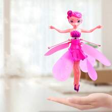 1 pieza - Hada voladora Nuevo 2025 - Dispositivo de vuelo sensorial para niños - Muñeca levitadora - Juguete de avión con control remoto para niñas para uso en exteriores - Regalo de cumpleaños - Juguete de vacaciones - Regalo de Halloween - Regalo de Navidad - Regalo perfecto