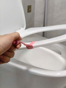 2 pezzi Manico per sollevare il coperchio del water a forma di fungo, sollevatore igienico per coperchio del bagno, strumento pratico per il water (adatto per tutti i water), senza batteria