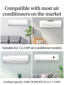 1 pezzo Sacchetto per lavare il condizionatore d'aria, Copertura impermeabile per la pulizia del condizionatore d'aria split, Sacchetto d'acqua per condizionatore d'aria, Sacchetto per la pulizia del condizionatore d'aria con tubo dell'acqua, Sacchetto per l'assistenza al condizionatore d'aria a parete per unità domestiche, casa, hotel, ufficio, strumenti per la pulizia