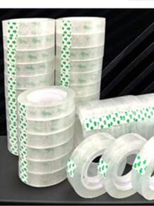 60pcs/4pcs Stationery Tape Transparent Student's Wrong Question Can Stick Words Fine Narrow Tape Sealing High Viscosity Damage Repair Paste Small Transparent Tape Home Office Supplies Sealing Back To School
