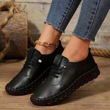 Sneakers For Women Cushioned Oxford Summer Spring Breathable - 黑色 - 查看 5