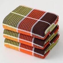 3 Pcs Dishcloths - , Absorbent, Lint-Free, Effective Cleaning For Kitchen & Bathroom - Dish Cloths, Cleaning Cloths, All-Purpose Cleaning Rags, Kitchen Towels