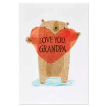 Carlton Cards Father's Day Card Love You Grandpa - 1 - View 5