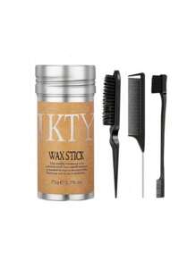 IKTY IKTY Hair Wax Stick- Suitable For Hair Wigs And Natural Hair,Slick Back, Tame Flyaways, Edge Control, Frizz-Free Finishing, Long-Lasting Hold, Easy To Apply, Non-Greasy