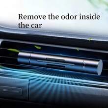 6pcs/Set Of Car Air Freshener; (1 Set Of Car Air Outlet Alloy Diffuser With 5 Solid Supplement Cores) ,Remove The Odor Inside The Car,Car Interior Accessories - one-size - View 4