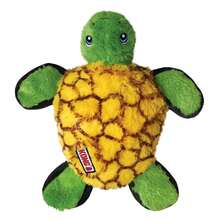 KONG Tough Plush Turtle Dog Toy - Green - 1 - View 5