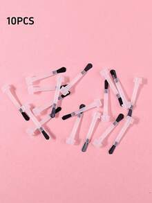 50支/包、25支/包、10支/包一次性指甲油刷，美甲凝胶指甲油替换刷头，指甲油彩绘刷，美甲工具配件 - 白色 - 查看 8