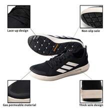 Adidas TERREX BOAT LACE CLIMACOOL戶外鞋緩震透氣男鞋越野登山鞋JI3499 - 黑色 - 查看 6