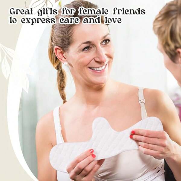 3PCS/5PCS Upgrade Cotton Bra Liners, Under Breast Sweat Absorber Pads, 10X Odor Control Moisture-Wicking Absorbent Skinfold Separators Inserts Protectors For Underarms Underboob Postpartum