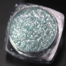 Polvo de mica con brillo multicolor de diamante y camaleón que cambia de púrpura a rojo, usado para arte de uñas, esmalte de uñas, resina epoxi, jabón, velas, bombas de baño, slime