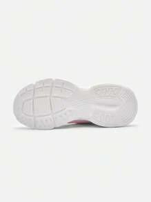 Balabala Kids' Athletic Shoes Boys' Girls' Breathable Hollow Shoes 2025 Summer New Chunky Sneakers Mesh