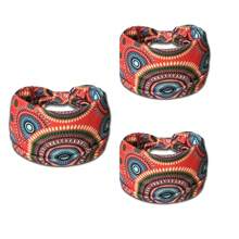 Bandeau noué imprimé tropical , convient aux femmes pour le yoga, la course, l'absorption de la transpiration, les accessoires capillaires pour les sports de plein air, bandeau de sport confortable et antidérapant, décoration de nœud, foulard de style bohème élégant