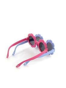 1 件装婴儿时尚眼镜优雅花卉造型软框糖果色舒适时尚眼镜适合婴幼儿、休闲度假日常摄影 0-1 岁 - 嬰童花眼鏡 - 查看 13
