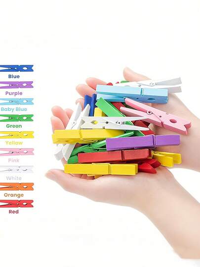 20 chiếc kẹp gỗ nhiều màu sắc, kẹp quần áo rực rỡ dùng cho đồ thủ công, trưng bày ảnh, các dự án DIY, trang trí nhà cửa. Kẹp gỗ nhỏ chắc chắn để treo tranh ảnh, tác phẩm nghệ thuật, thiệp, đồ trang trí. Giải pháp lưu trữ sáng tạo, hoàn hảo cho phòng ngủ, phòng khách, nhà bếp, văn phòng, trang trí phòng thẩm mỹ, đồ dùng thủ công thiết thực.