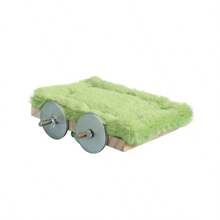 ITANDME Massivholz Vogelsitzstange für Käfige, abnehmbare Vogelkäfig-Sitzstange, Klettersitzstange für Vögel, abnehmbare Polsterung & einfach zu reinigende Papageiensitzstangen, Vogelkäfig-Zubehör für Wellensittich, Nymphensittich, Sittich