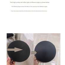 4-Piece Solid Color Round Gift Box Set, Simple Style Stackable Design, Suitable For A Variety Of Occasions Round Gift Boxes Mother's Day Graduation Father's Day Valentine's Day Teacher's Day Christmas Gift Packaging Box - Black - View 5