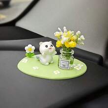 可爱创意装饰防滑垫，适用于仪表板、汽车内饰装饰