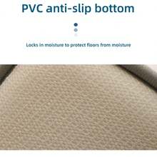 Solid Color Simple Soft Memory Foam Absorbent Non-Slip Bathroom Mat, Toilet Mat Home Bathroom Decoration Bathroom Rug Outdoor Rug Door Mat Summer Bathroom Accessories