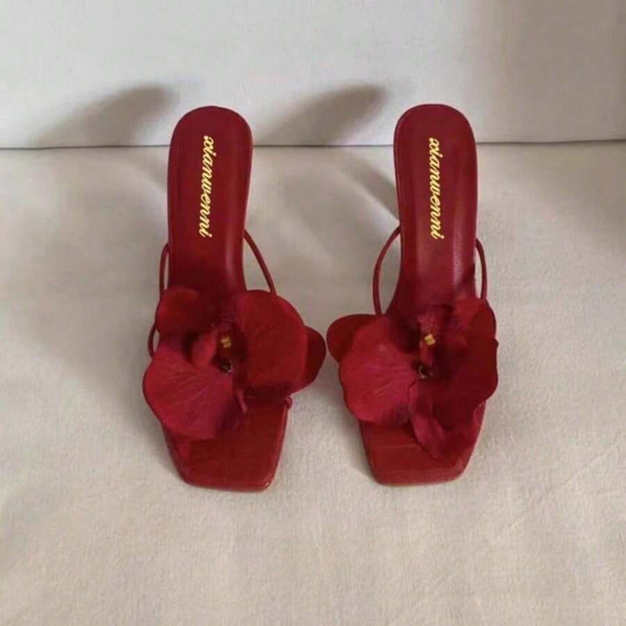 Sandalias con tacón para mujer