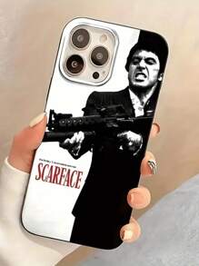 Fashionable Creative Scar Pattern UV Printed Soft Phone Case, 360 Degree All-Round Protection, Suitable For IPhone 11 12 13 14 15 16 Pro Max XR X/XS 7 8 Plus SE Mini